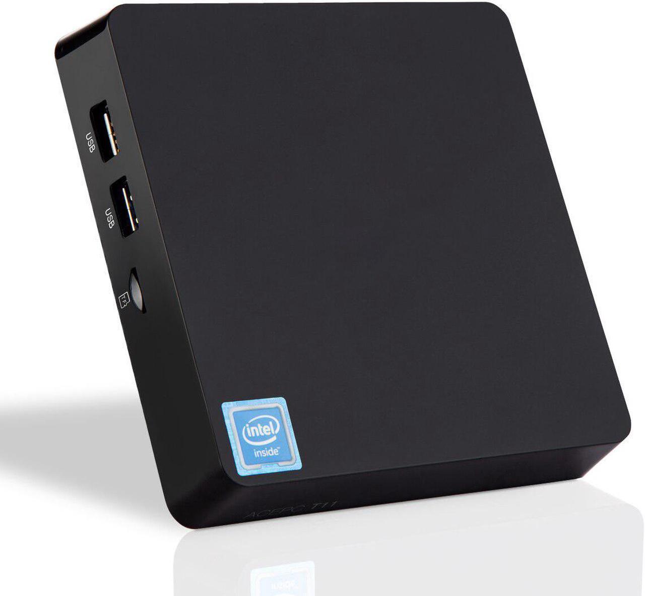 Alt view image 2 of 5 - T11 Plus Intel ATOM 8350 Mini Pc Windows 10 Gaming PC 4GB RAM 64GB ROM VGA WiFi 1000M Mini Computador VS Beelink T4