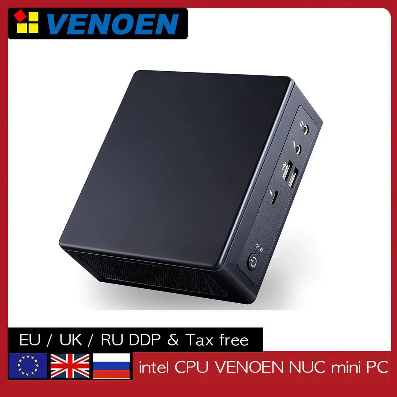 Alt view image 5 of 5 - Mini PC i7 1165G7 i5 1135G7 Thunderbolt 4 Windows 11/10 Linux i3 1115G4 NVMe SSD 2*HDMI DP 8K UHD WiFi BT Gaming Computer