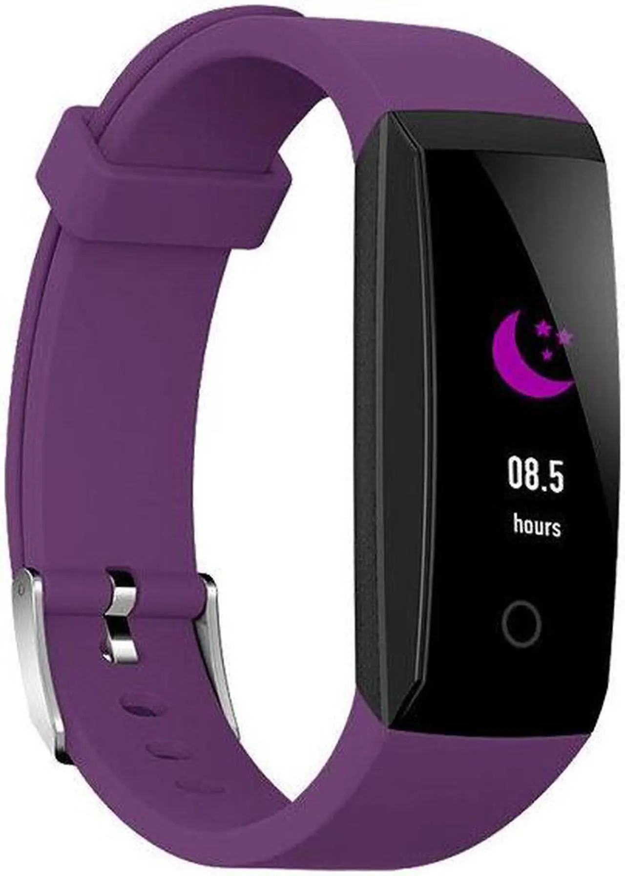 Alt view image 2 of 5 - W8 0.96" TFT Color Screen IP67 Waterproof Smart Watch Heart Rate Monitor Sport Smart Bracelet