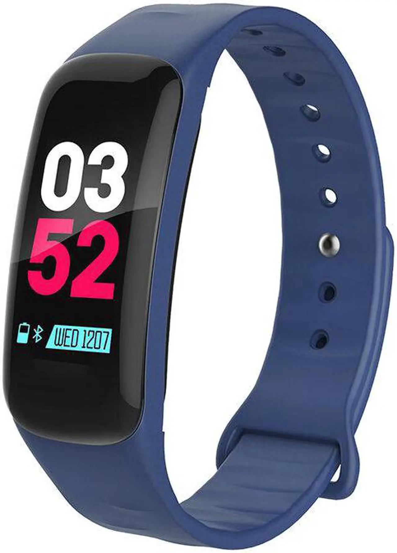 Alt view image 2 of 5 - F602 0.96" Color Touch Screen Waterproof Smart Bracelet Sleep Monitor Fitness Watch Mi Band