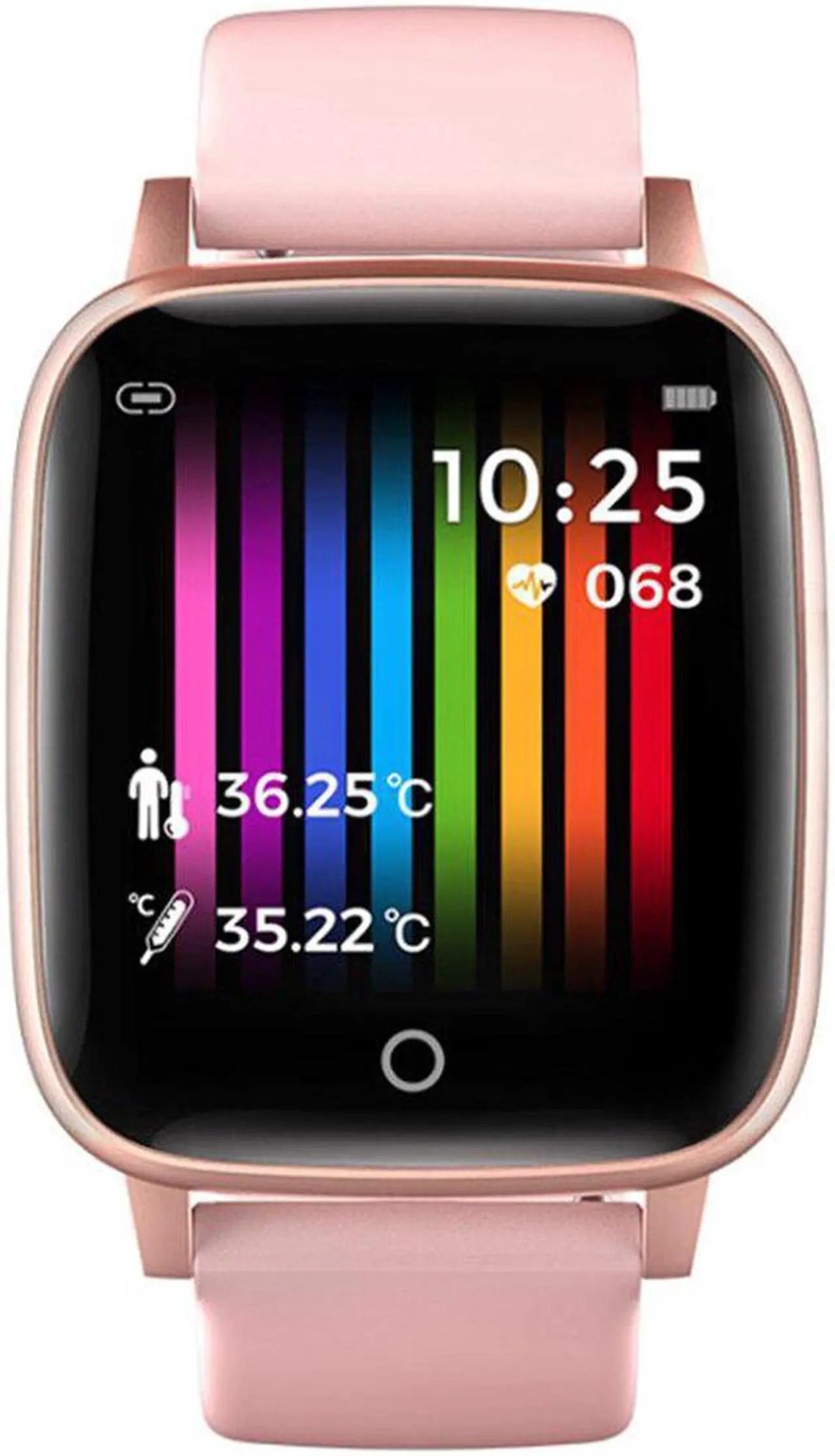 Main image of T1 1.3 inch bluetooth 5.0 Temperature Measurement Wristband Health Fitness Tracker IP67 Waterproof Smart Watch