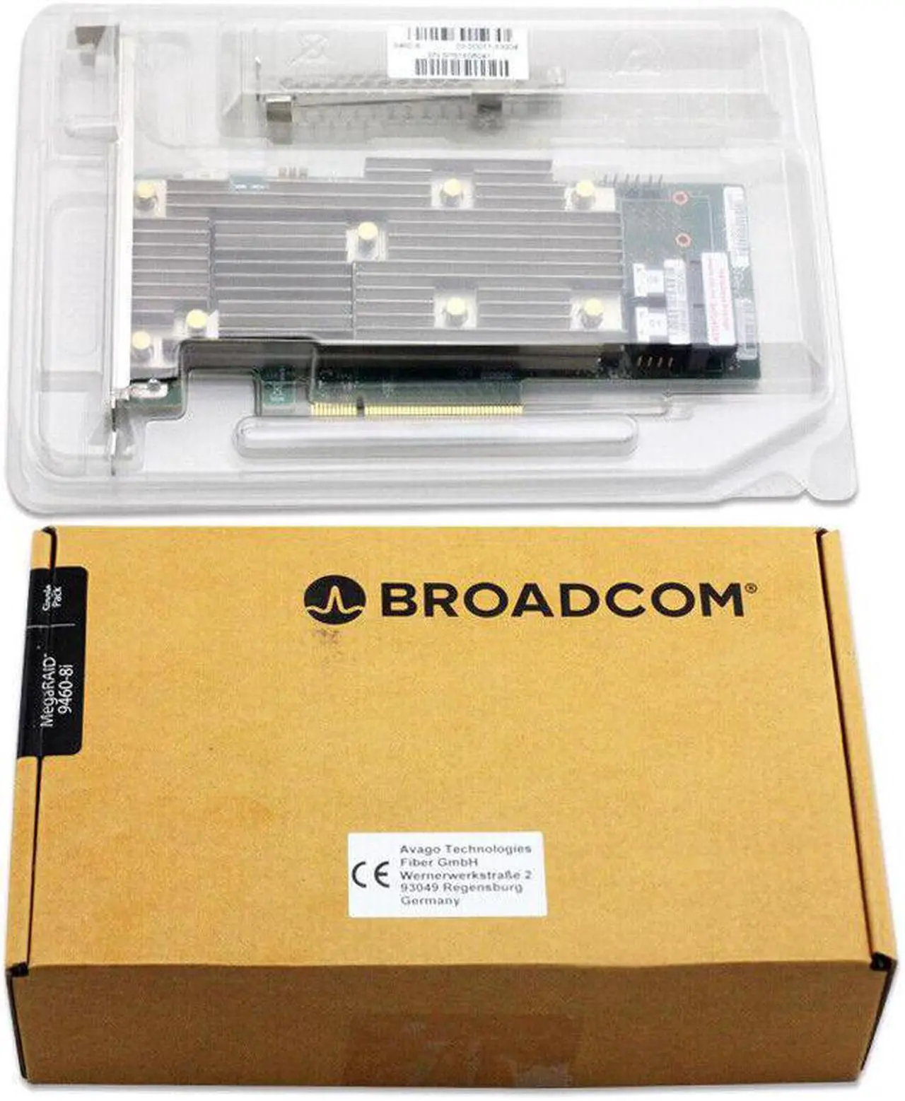 Main image of Broadcom 05-50011-02 MegaRAID 9460-8i 12G SAS/SATA/NVMe Tri-Mode RAID Controller