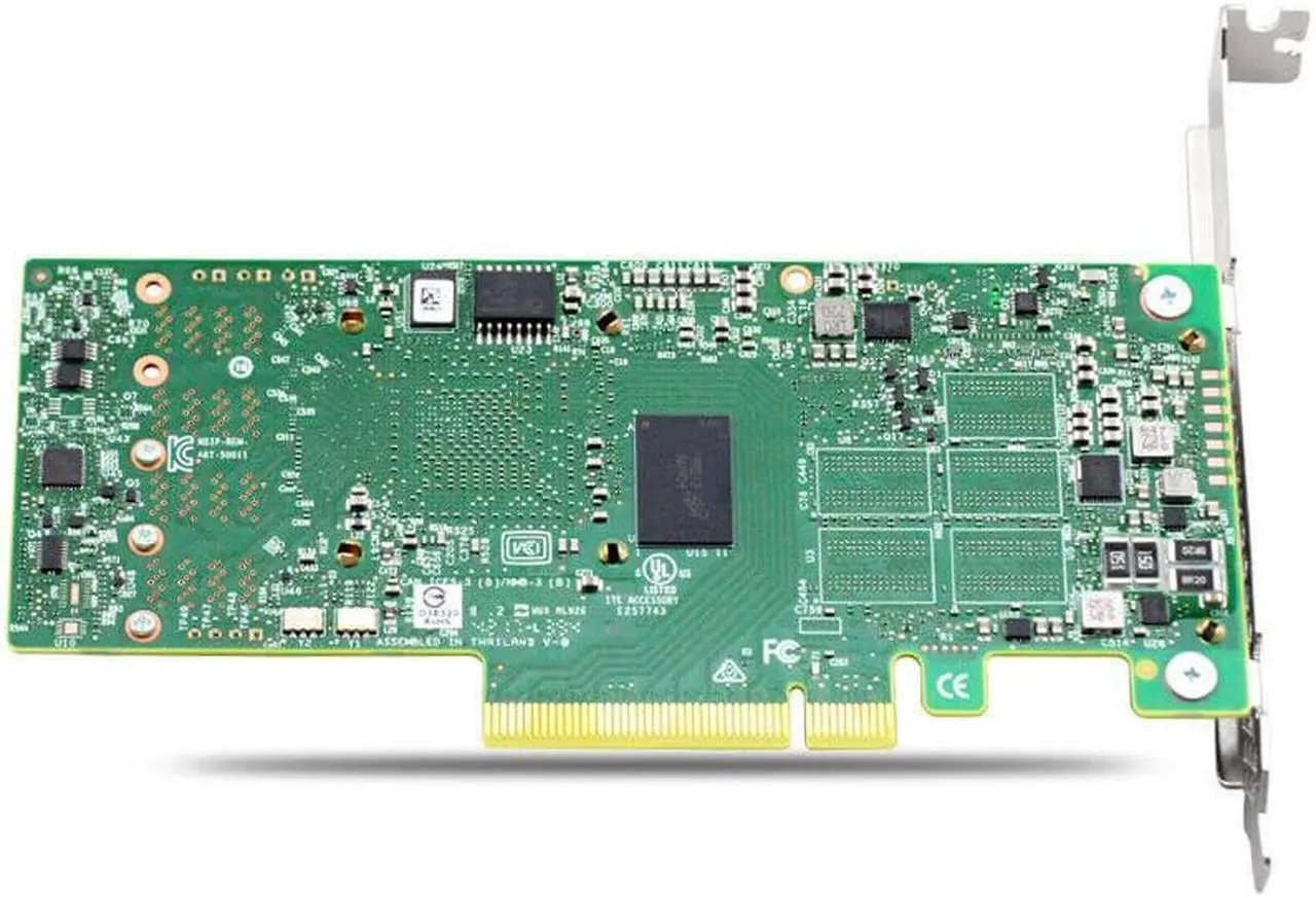 Alt view image 2 of 3 - Broadcom 05-50011-02 MegaRAID 9460-8i 12G SAS/SATA/NVMe Tri-Mode RAID Controller