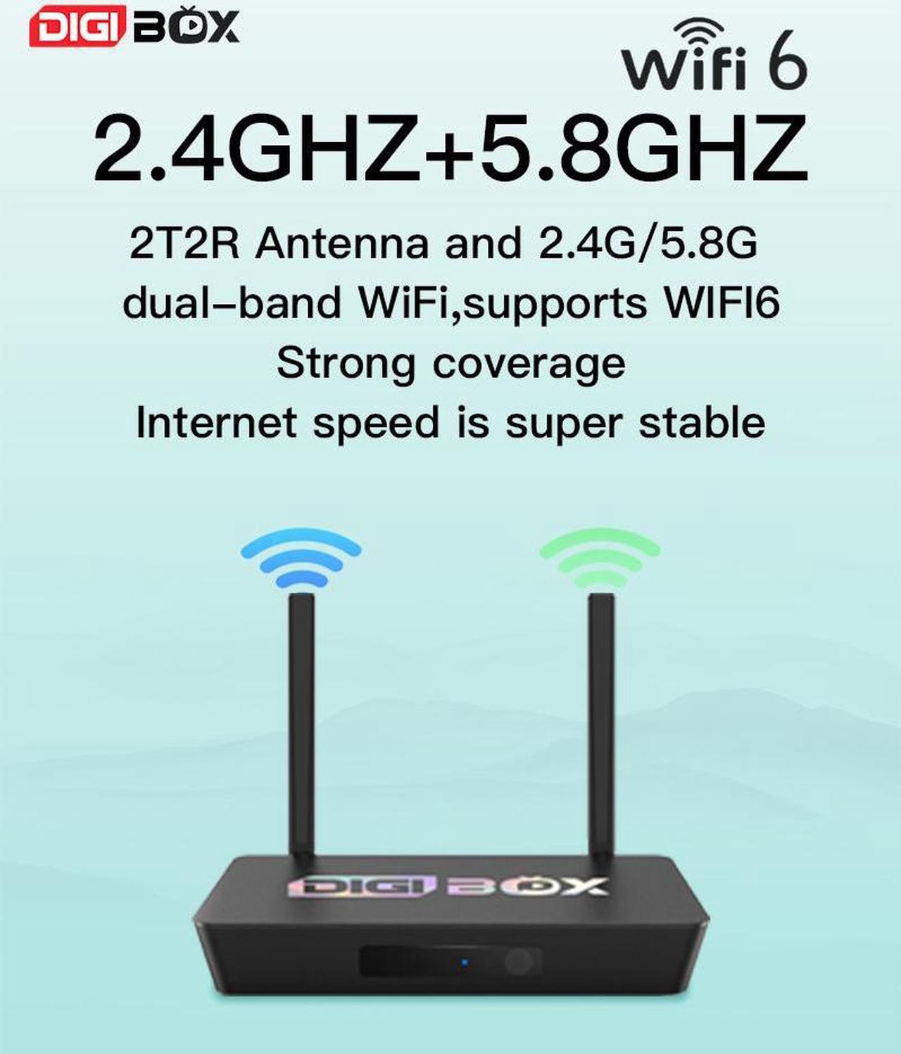 Alt view image 5 of 7 - DigiBox 6k HD Picture Quality TV BOX
