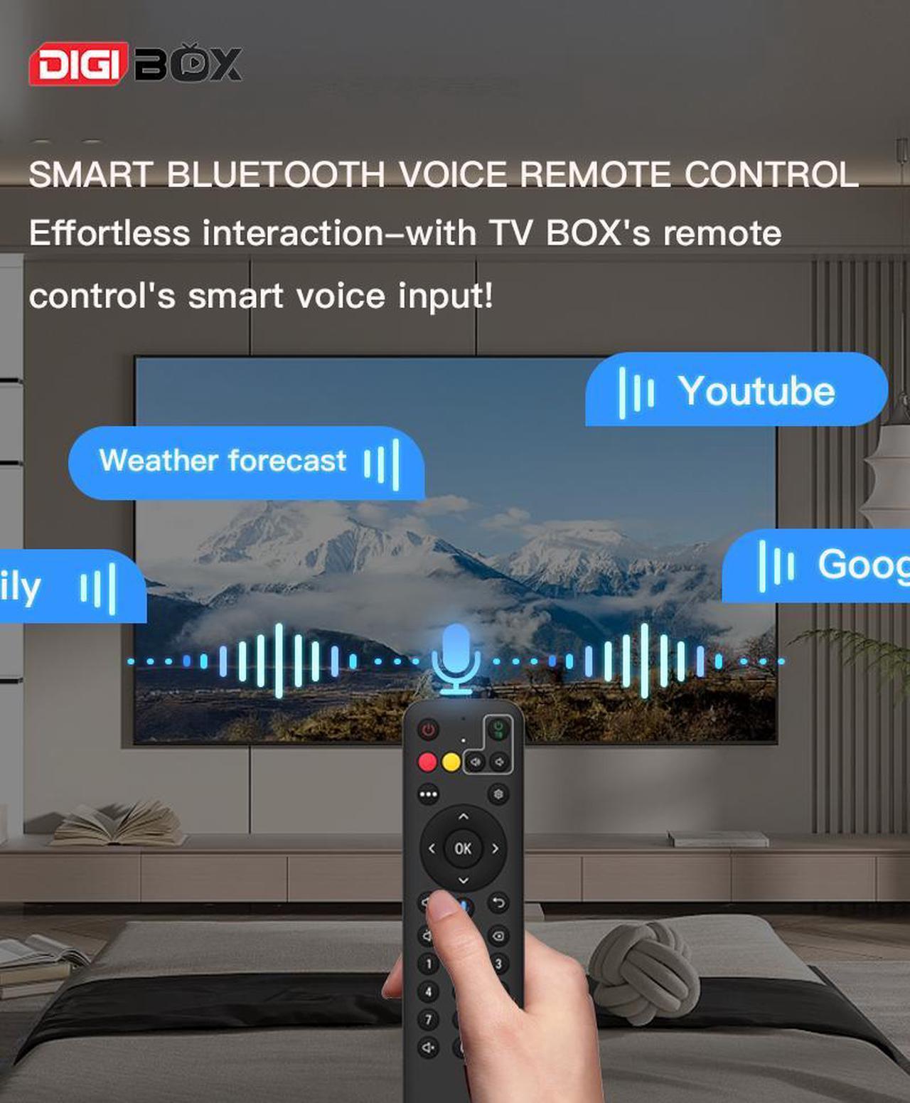 Alt view image 7 of 7 - DigiBox 6k HD Picture Quality TV BOX