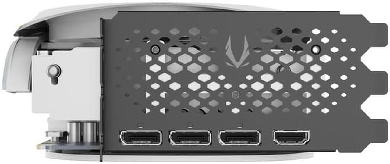 Alt view image 3 of 6 - ZOTAC GAMING GeForce RTX 4090 AMP Extreme AIRO White Edition (ZT-D40900K-10P)