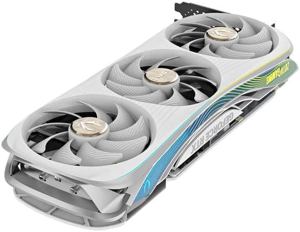 Alt view image 6 of 6 - ZOTAC GAMING GeForce RTX 4090 AMP Extreme AIRO White Edition (ZT-D40900K-10P)