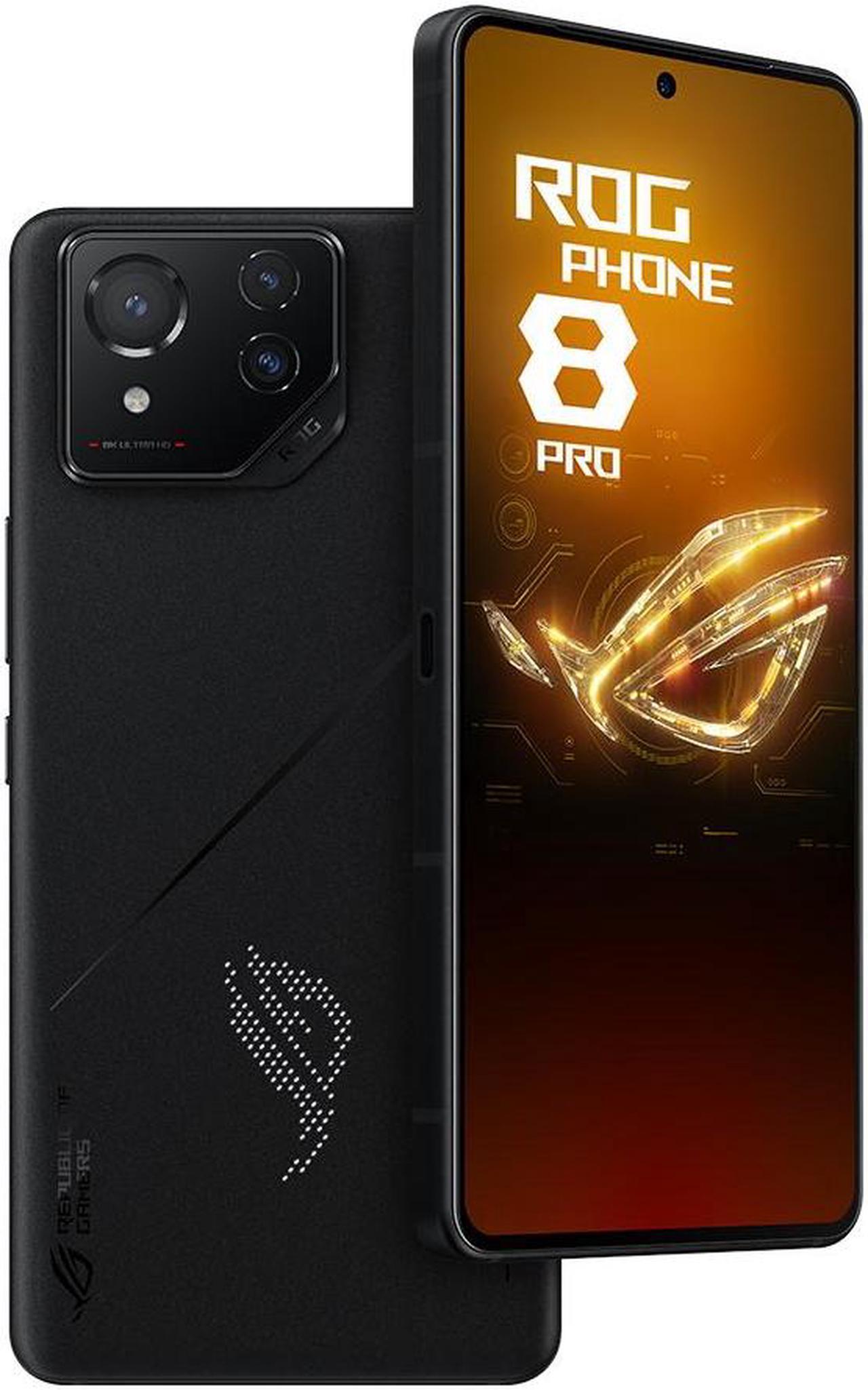Main image of ASUS ROG Phone 8 Pro (GSM ONLY NO CDMA) unlocked international version  No Warranty | 16 GB/512 GB | Phantom Black