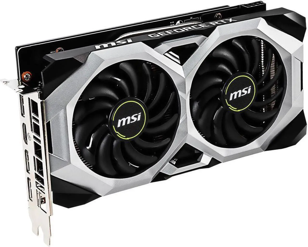 Alt view image 3 of 5 - MSI GeForce RTX 2060 12GB GDDR6 PCI Express 3.0 x16 Video Card RTX 2060 VENTUS 12G OC