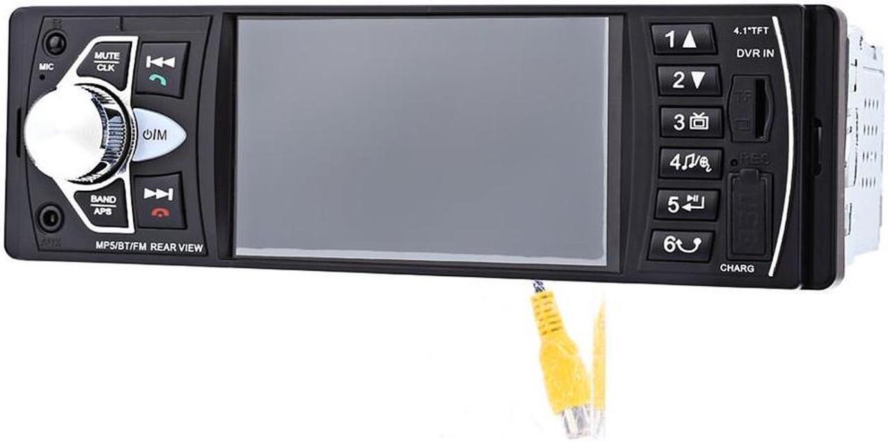 Alt view image 5 of 5 - Acaigel Car Radio MP5 Player USB 4.1'' HD TFT 12V Stereo Camera IN OUT FM/AUX Bluetooth