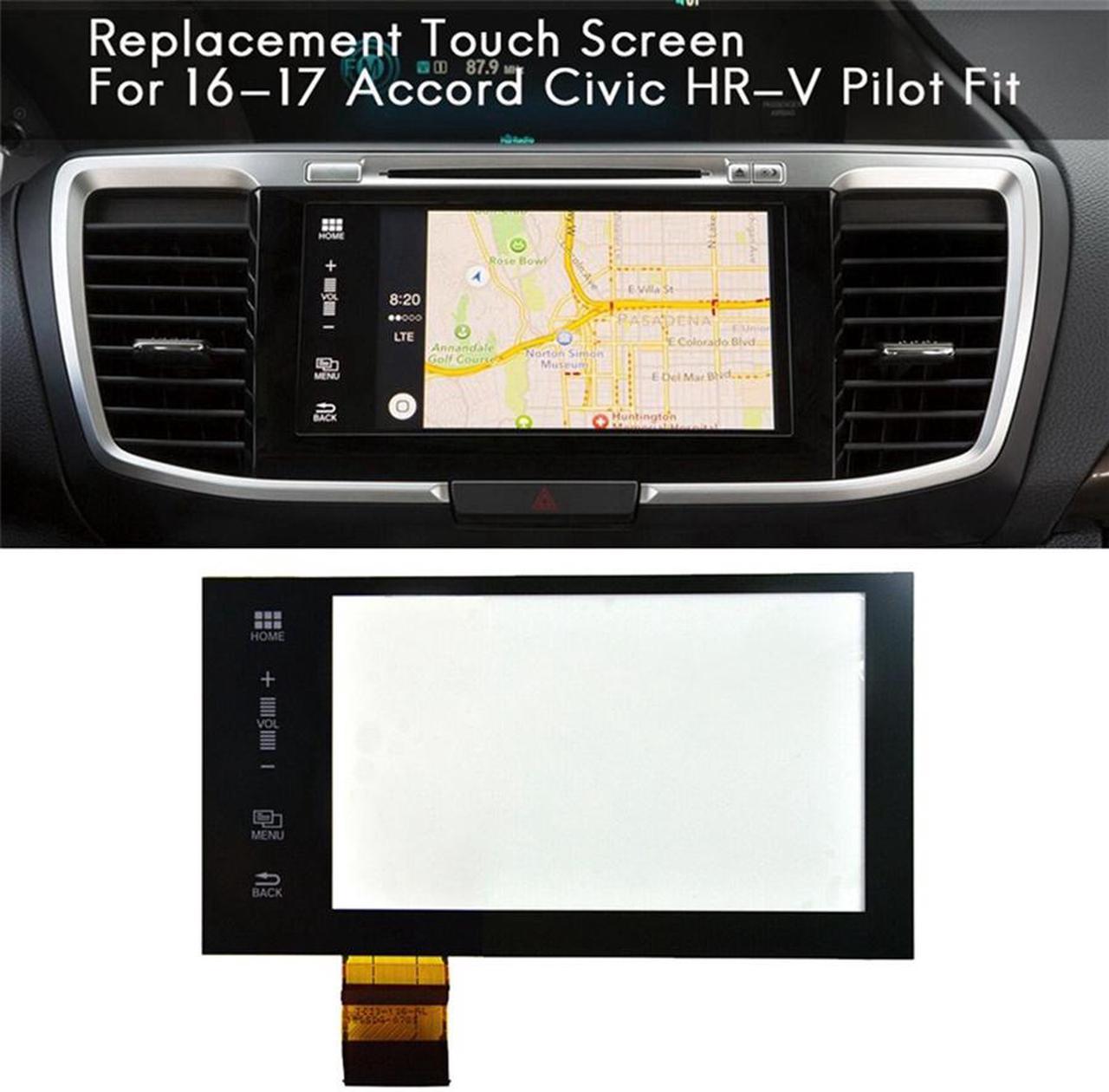 Touch Screen Panel Glass Digitizer for Honda Accord Civic HR-V Pilot 2016 2017  GPS Nav Radio