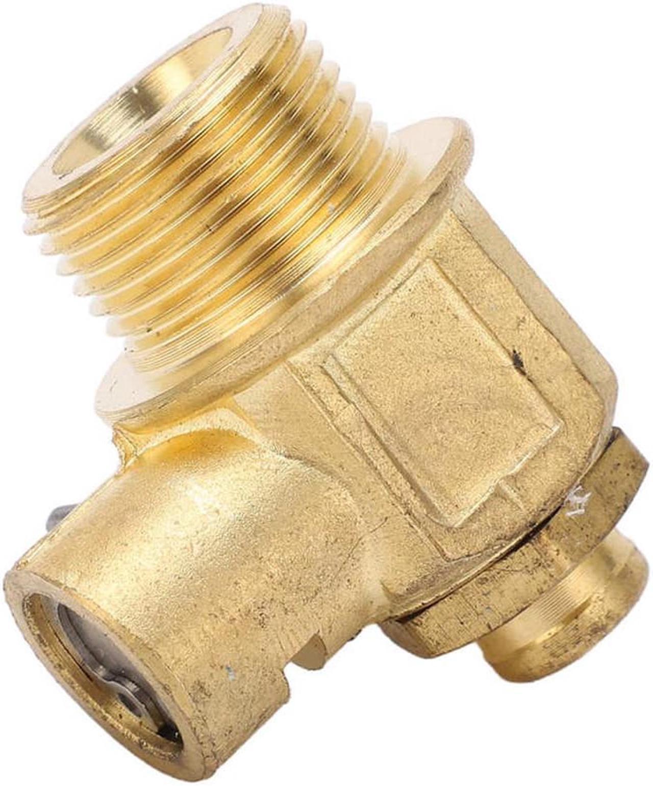 FYUU F105S M20-1.5 Thread Quick Oil Drain Valve with LC10 Safety Clip