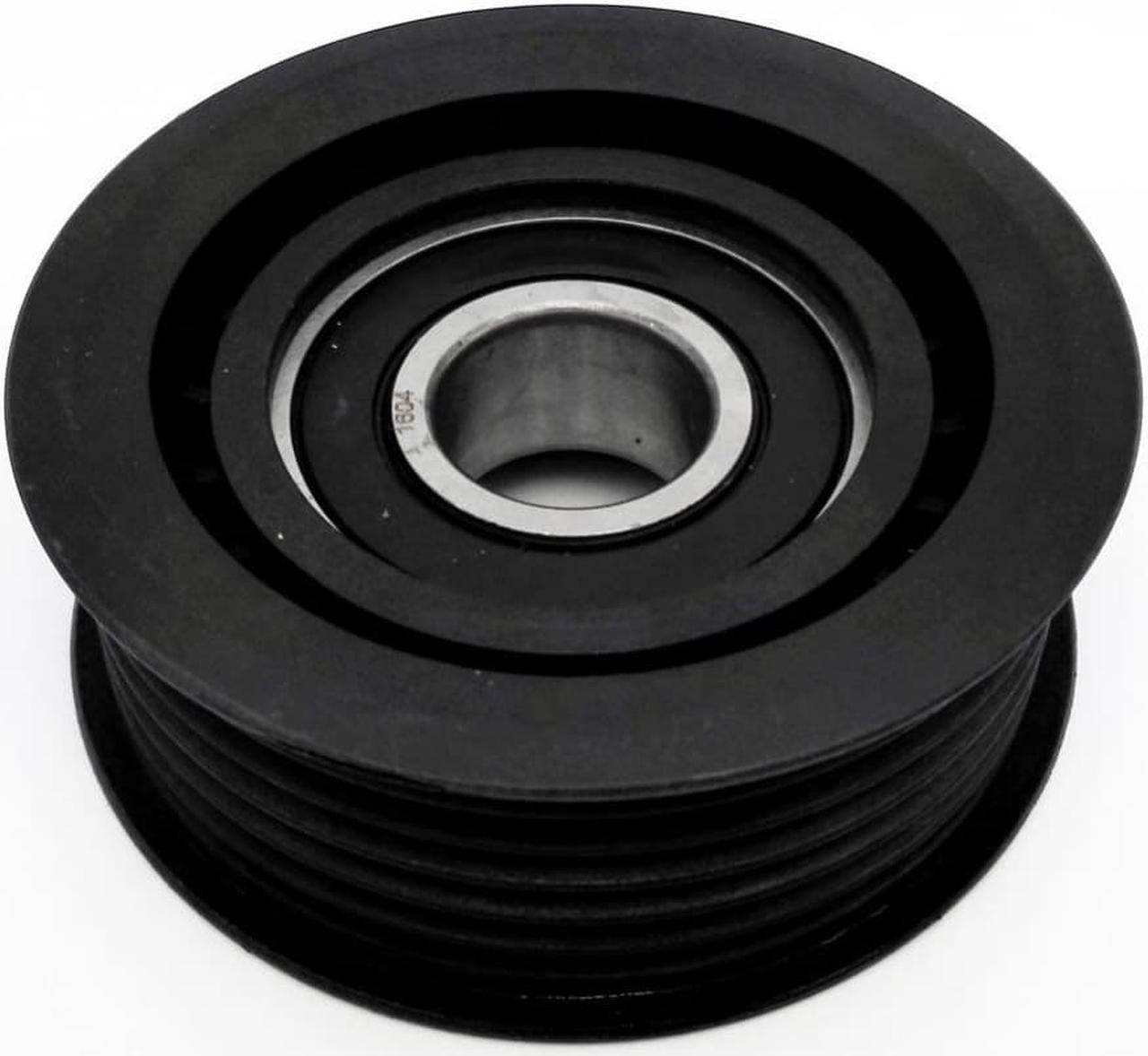 FYUU Drive Belt Tensioner Idler Pulley Grooved For Mercedes W220 W210 W202 W208