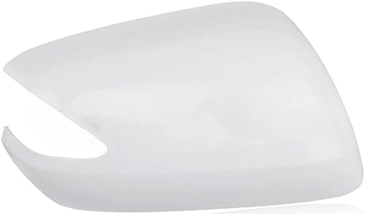 Acaigel Primer Right Passenger Side Rear View Mirror Cover W/Holes For Honda Fit Jazz 2009-2013