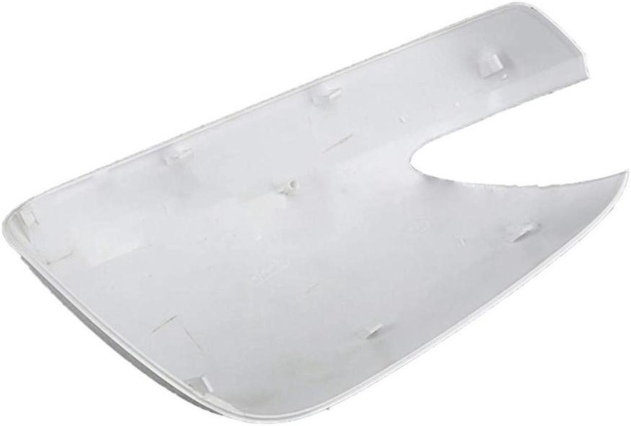 FYUU Primer Left Driver Side Rear View Mirror Cover W/Holes For Honda Fit Jazz 2009-2013