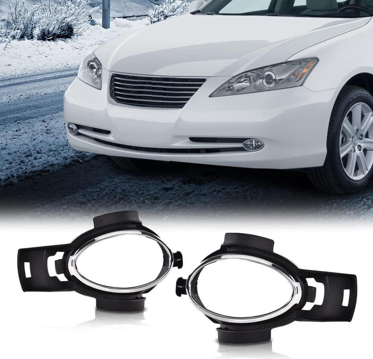 Acaigel 2x Driving Lamp Trim Fog Light Bezel For Lexus ES350 2007 2008 2009