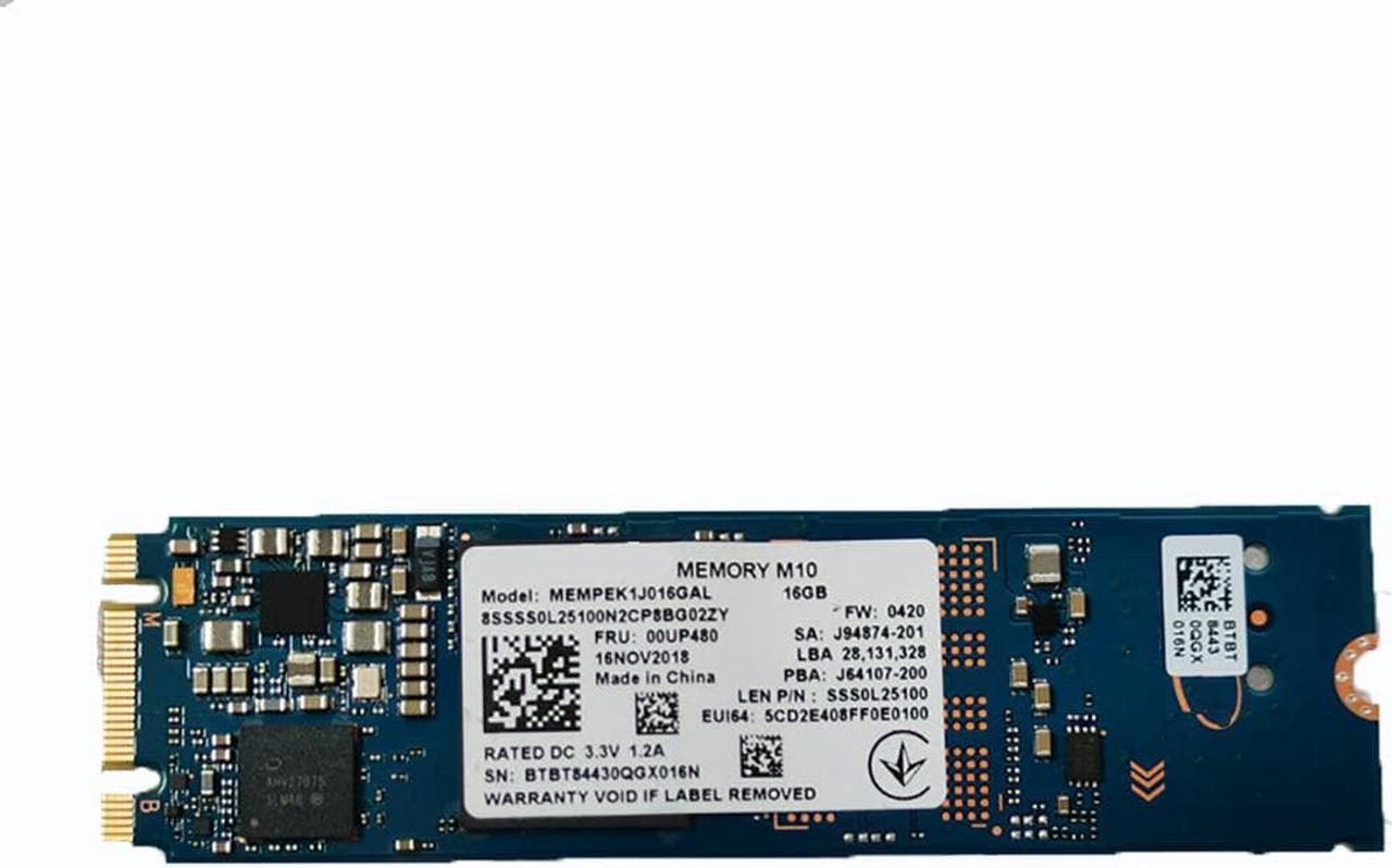 SSD M.2 2280 16GB MEMPEK1J016GAL PCIe 3.0 3D Xpoint NVMe For Intel Optane Memory M10