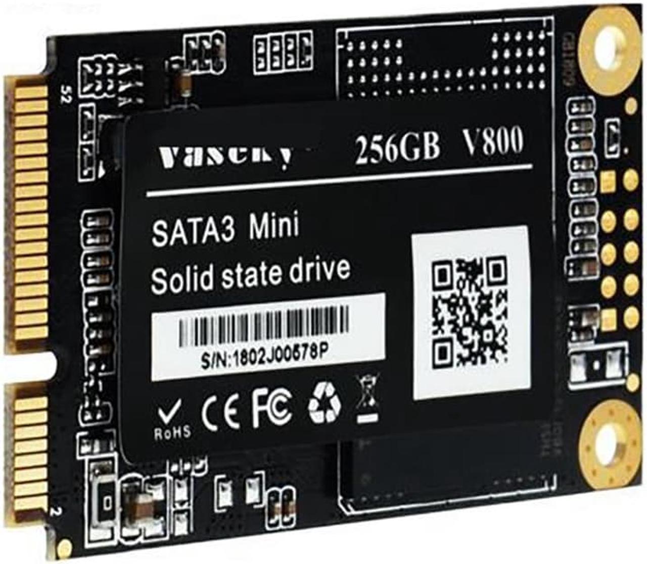 For Vaseky MSATA3 SSD 1.8 Inch 256GB SSD Solid State Drives For Laptop Notebook