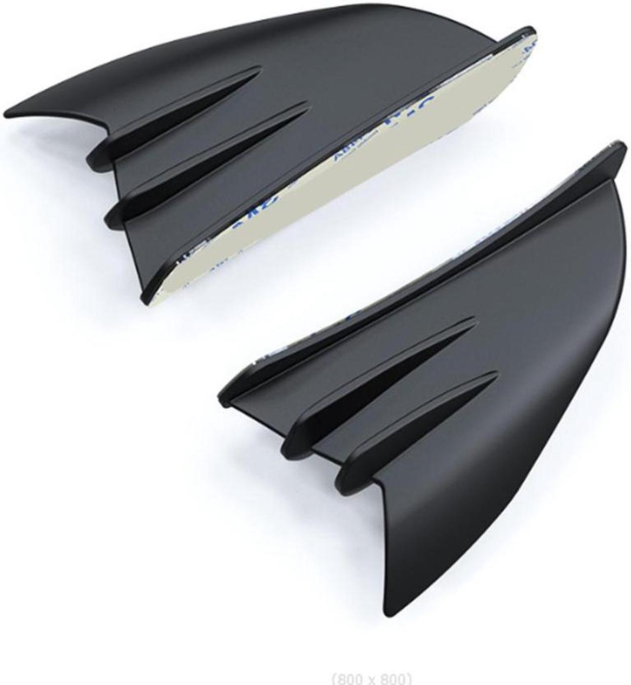 Black Look Motorcycle Winglet Fairing Racing Wing Kit Spoiler Aerodynamic Spoiler Wing Kit