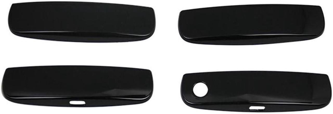 FYUU Gloss Black Door Handle Covers Cap Decor Cover Trim For Dodge Charger 2011-2021