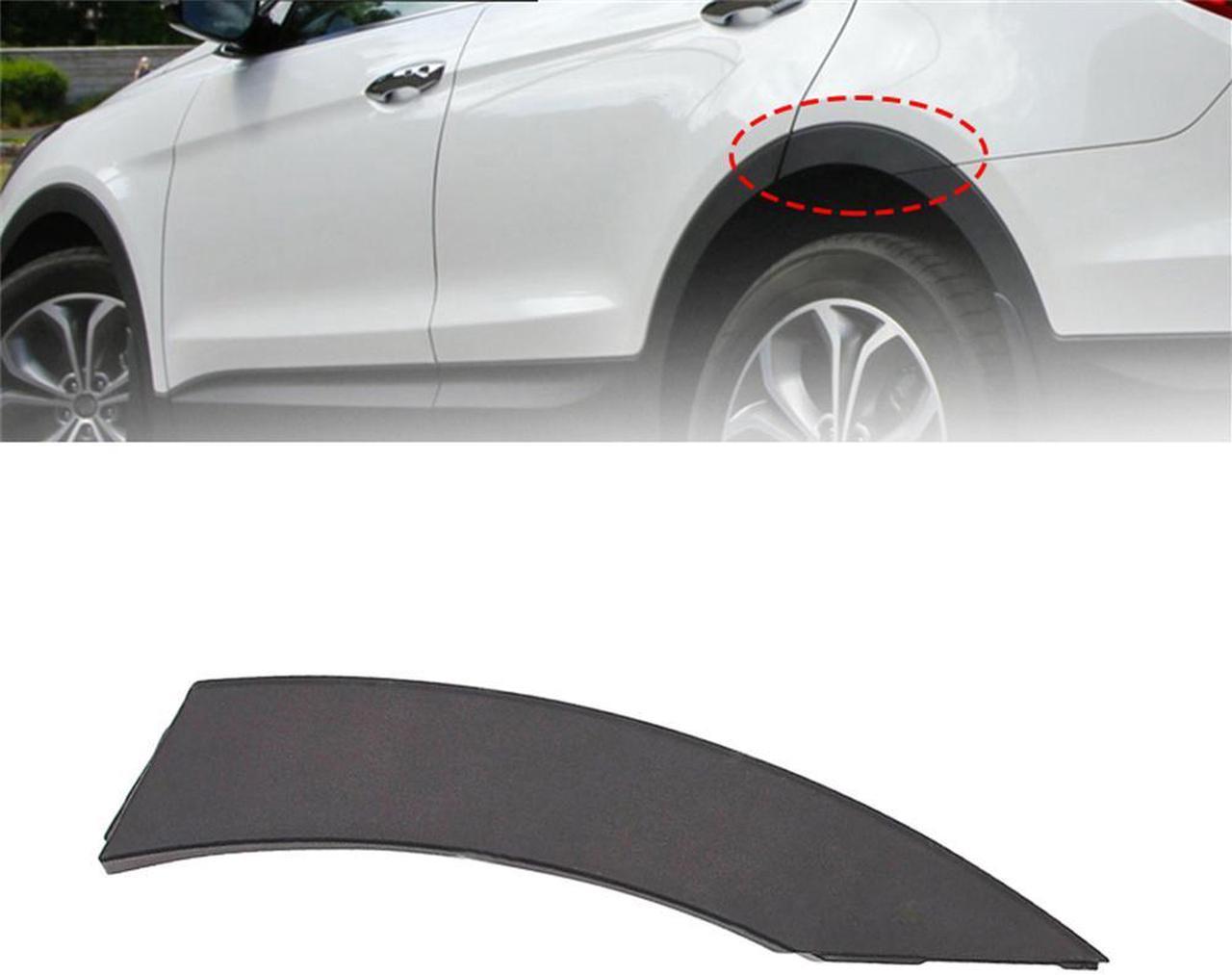 FYUU Left Rear Fender Molding Wheel Flare Garnish For Santa Fe Sport 13-18