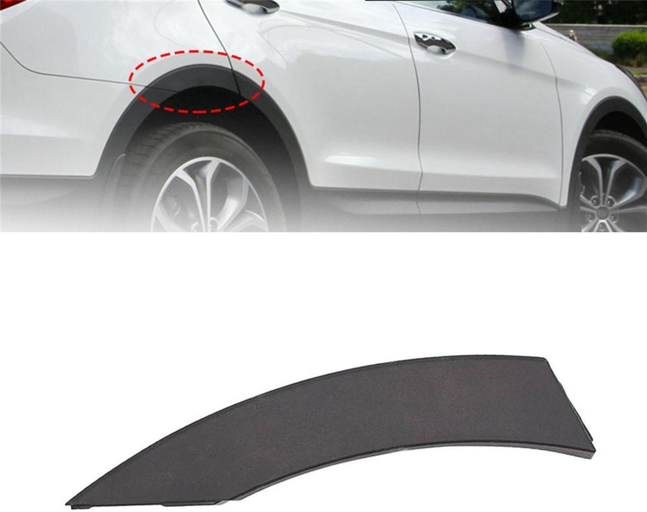 FYUU Right Rear Fender Molding Wheel Flare Garnish For Santa Fe Sport 13-18