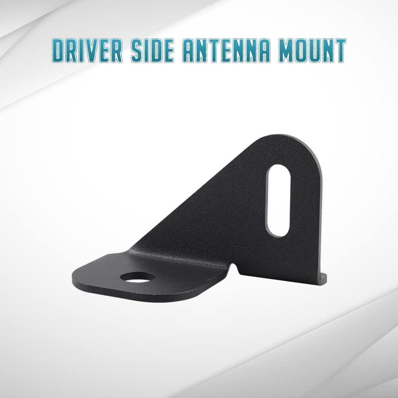 Antenna Mount LHD Driver Side CB Antenna Mount Bracket Fit for Jeep Gladiator JT 2018-2022