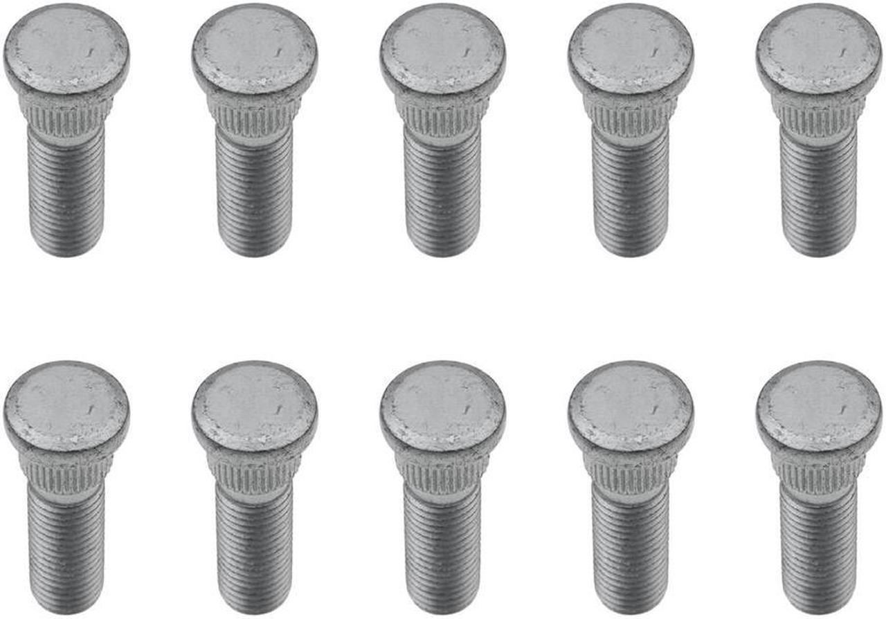 10 Pcs Serrated Wheel Stud M12-1.50 94851865 For Toyota Lexus