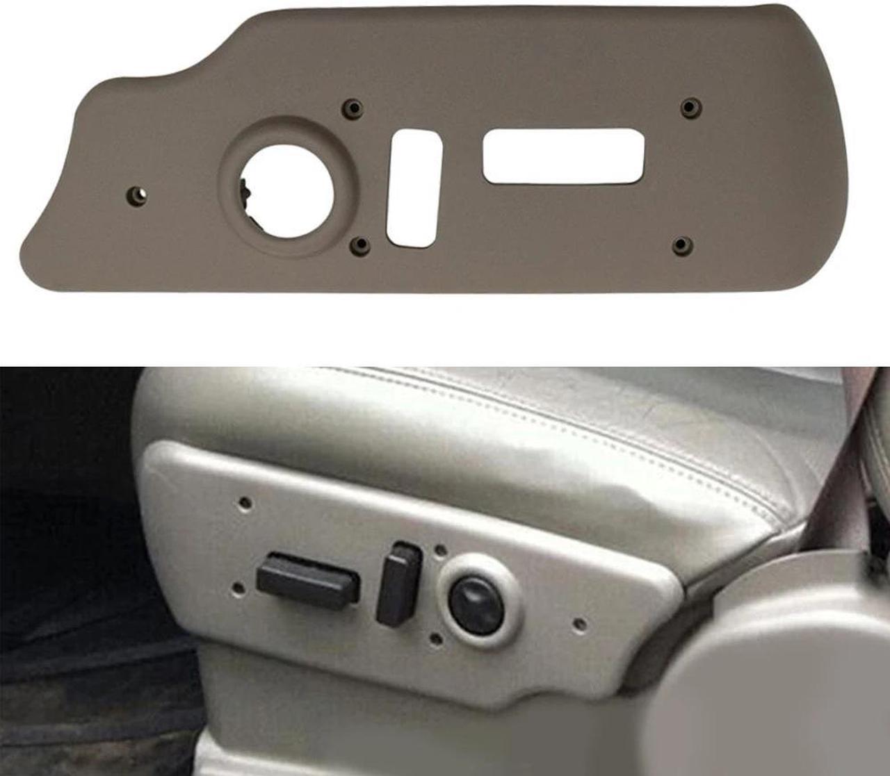 Power Seat Switch Bezel Trim Panel Neutral Tan Driver Side For Chevy GMC Truck