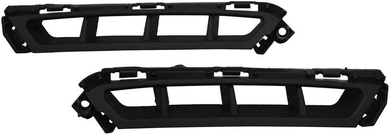 1 Pair Front Bumper Side Grille Curtain Vent For Elantra Sedan 2019-2020