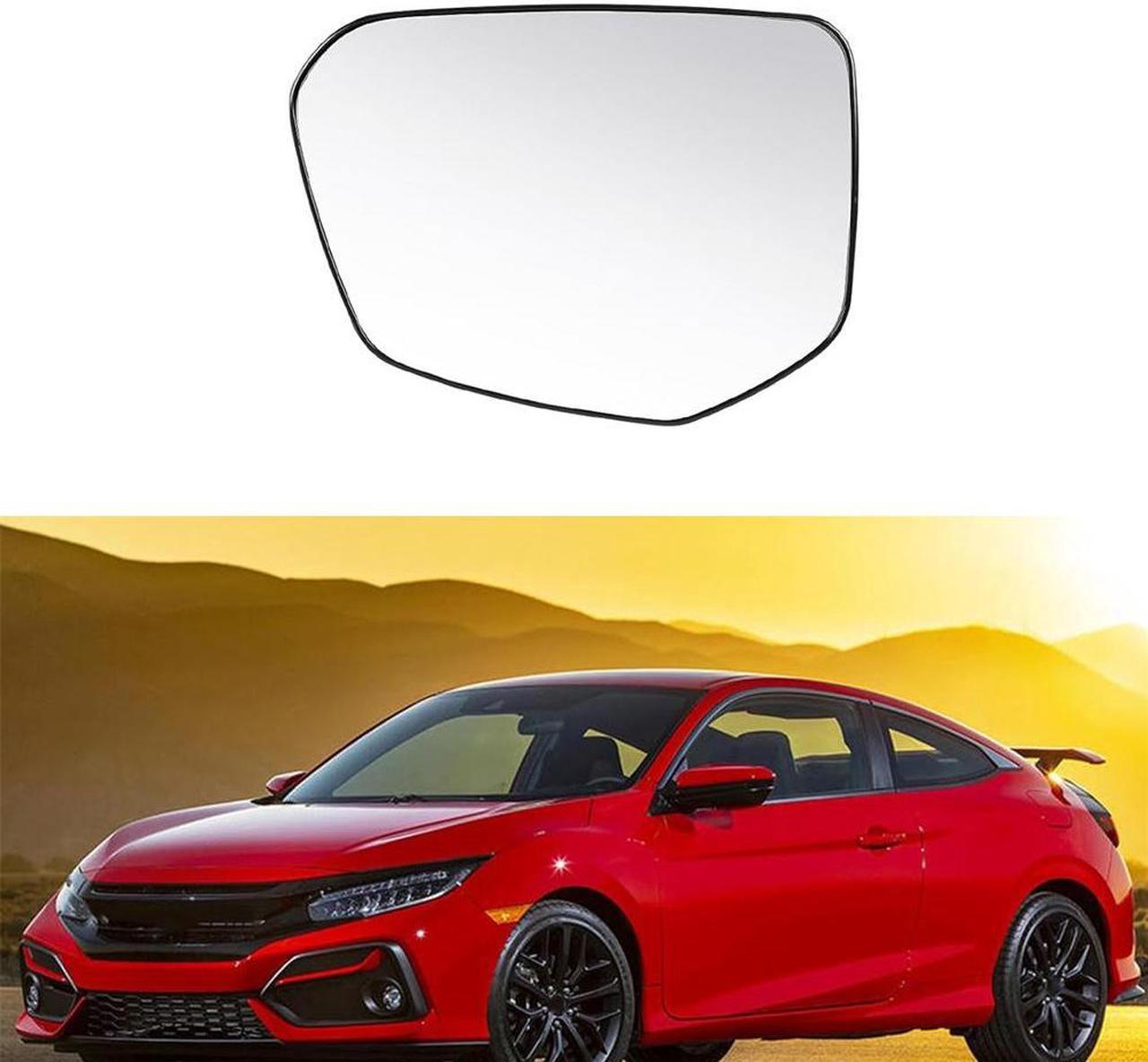 Paiying 1Pc Side Mirror Glass 76203TBAA01 HO1325127 For Honda Civic 2016-2021 Front Left