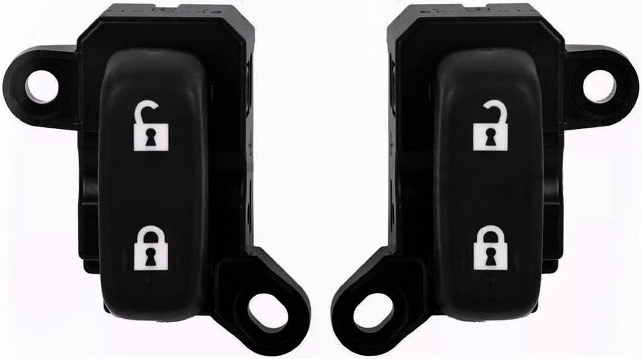 Yassdwbn 1 Pair Front Door Lock Switch GEA4-66-660 GEA3-66-660 For 2010-2013 Mazda 3