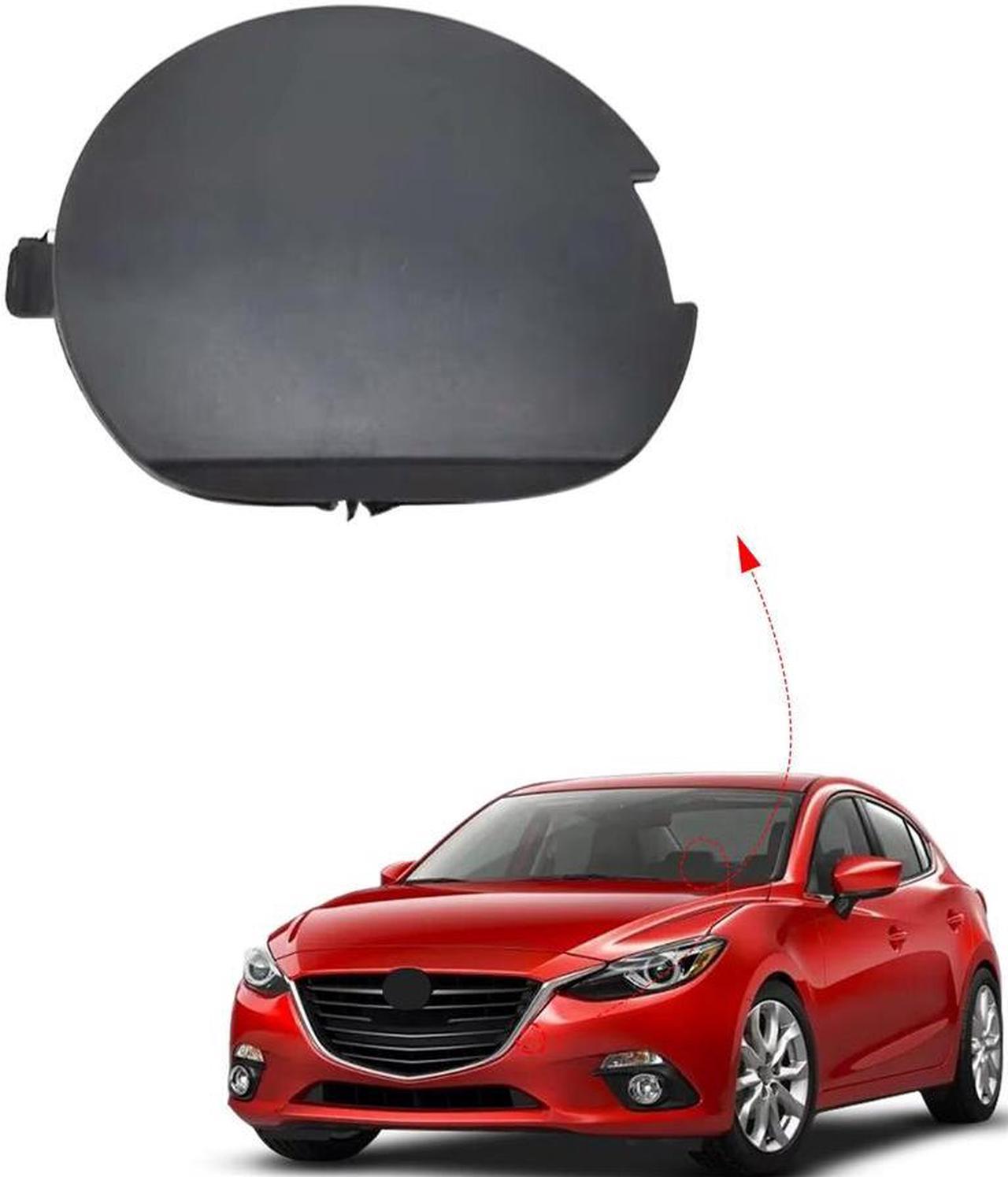 Yassdwbn NEW Front Bumper Tow Eye Hook Cover Cap BHN1-50-A11-BB For Mazda 3 2014-2016