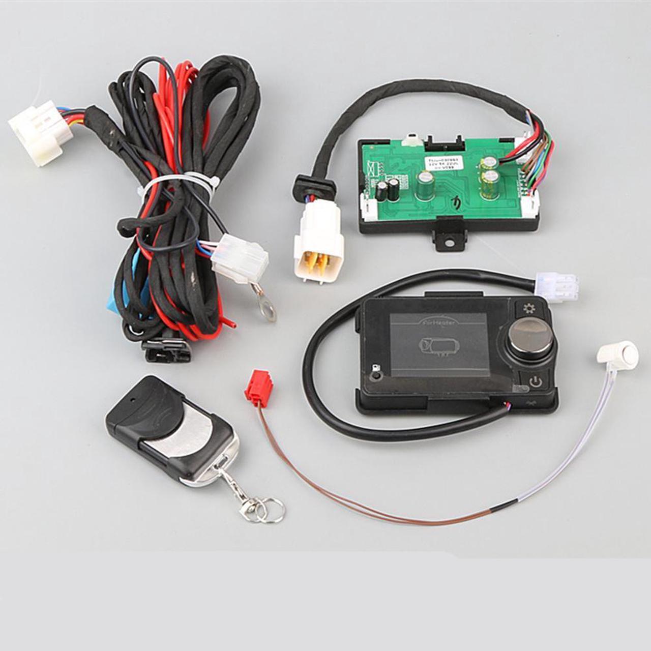 Paiying Air Heater LCD Switch Remote Harness Sensor Kit For Parking Heater Controller