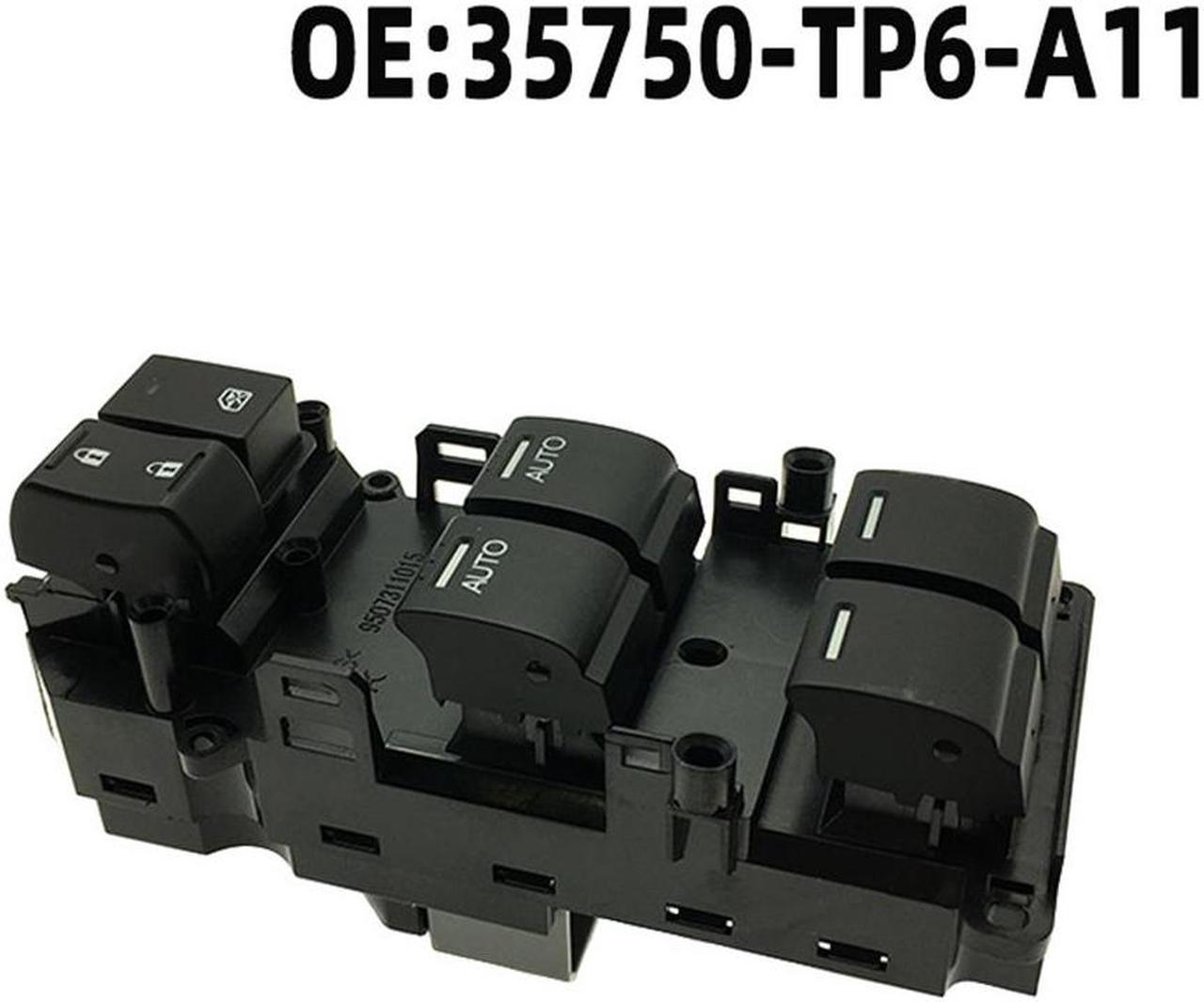 Paiying 1x Master Power Window Switch 35750-TP6-A11 For Honda Accord Crosstour 2010-2015