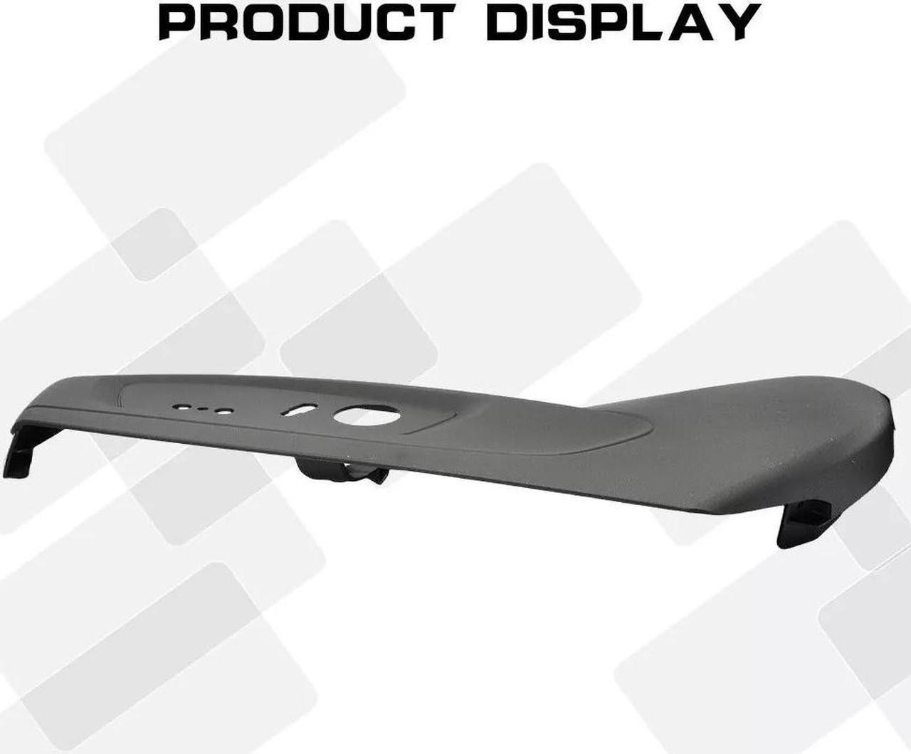 Alt view image 5 of 5 - FYUU For 2020-2023 Ford Explorer LH Driver Side Seat Trim Panel MB5Z 7862187-EC Black