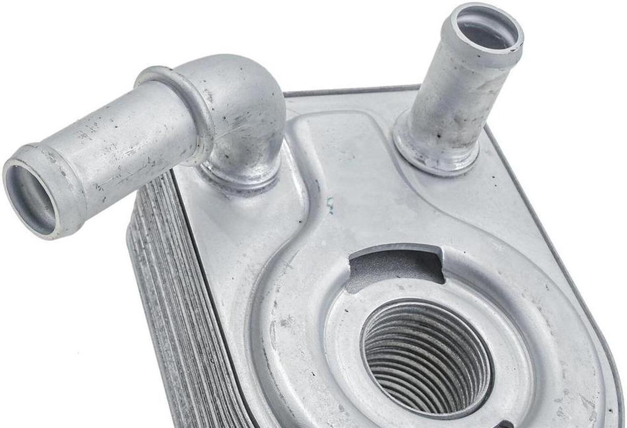 Alt view image 5 of 5 - Yassdwbn New Engine Oil Cooler Aluminum Fit For Ford Fiesta 2011-2013 L4 1.6L 7S7G6B856AA