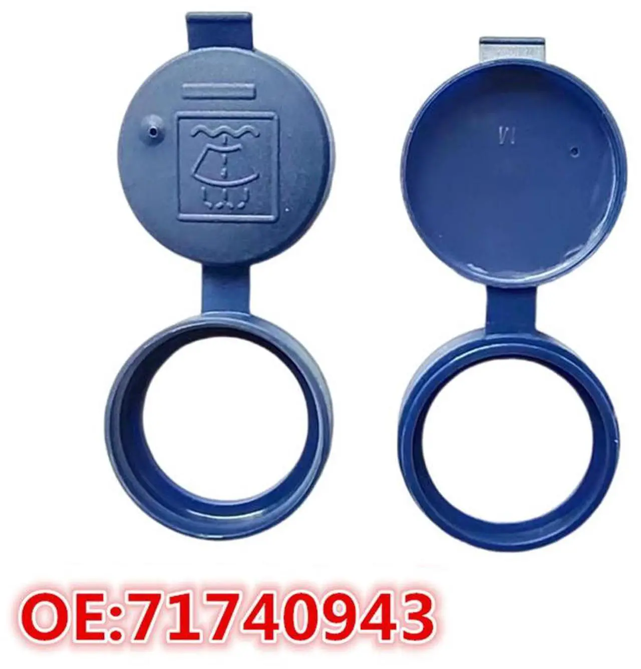 Alt view image 4 of 5 - Yassdwbn New Washer Bottle Cap 71740943 For Fiat Ducato 2006-2022 Peugeot Boxer 2008-2022