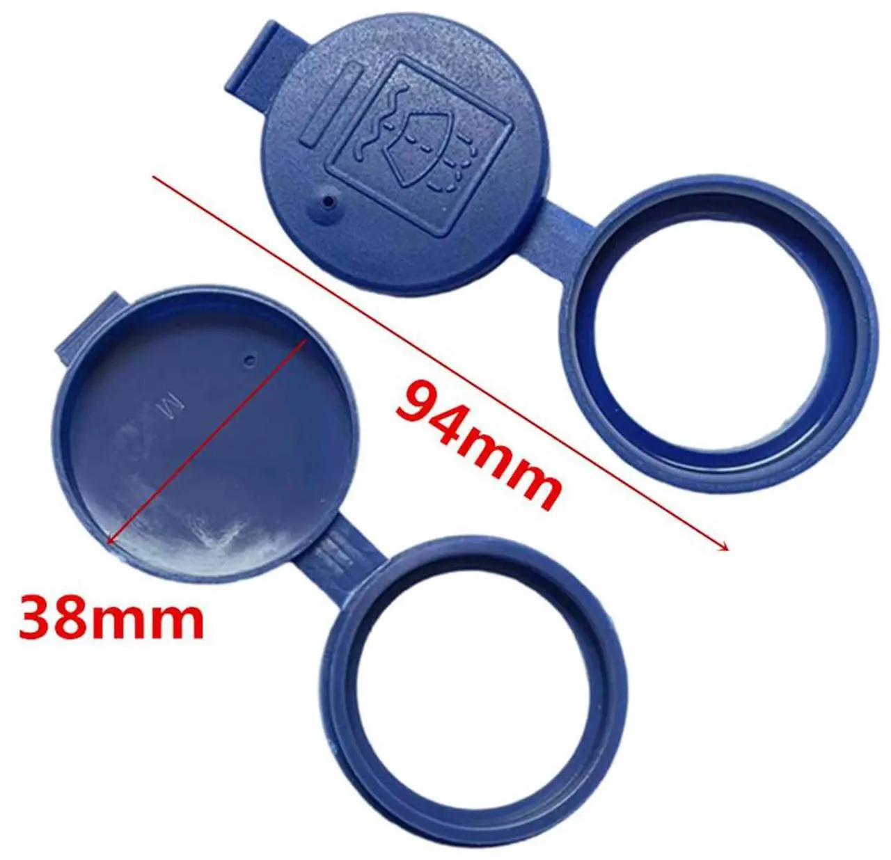 Alt view image 5 of 5 - Yassdwbn New Washer Bottle Cap 71740943 For Fiat Ducato 2006-2022 Peugeot Boxer 2008-2022