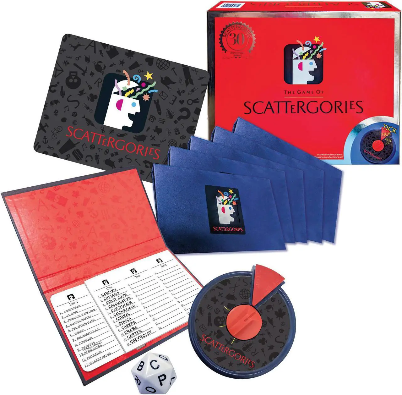 Alt view image 4 of 9 - Winning Moves Scattergories 30th Anniversary Edition