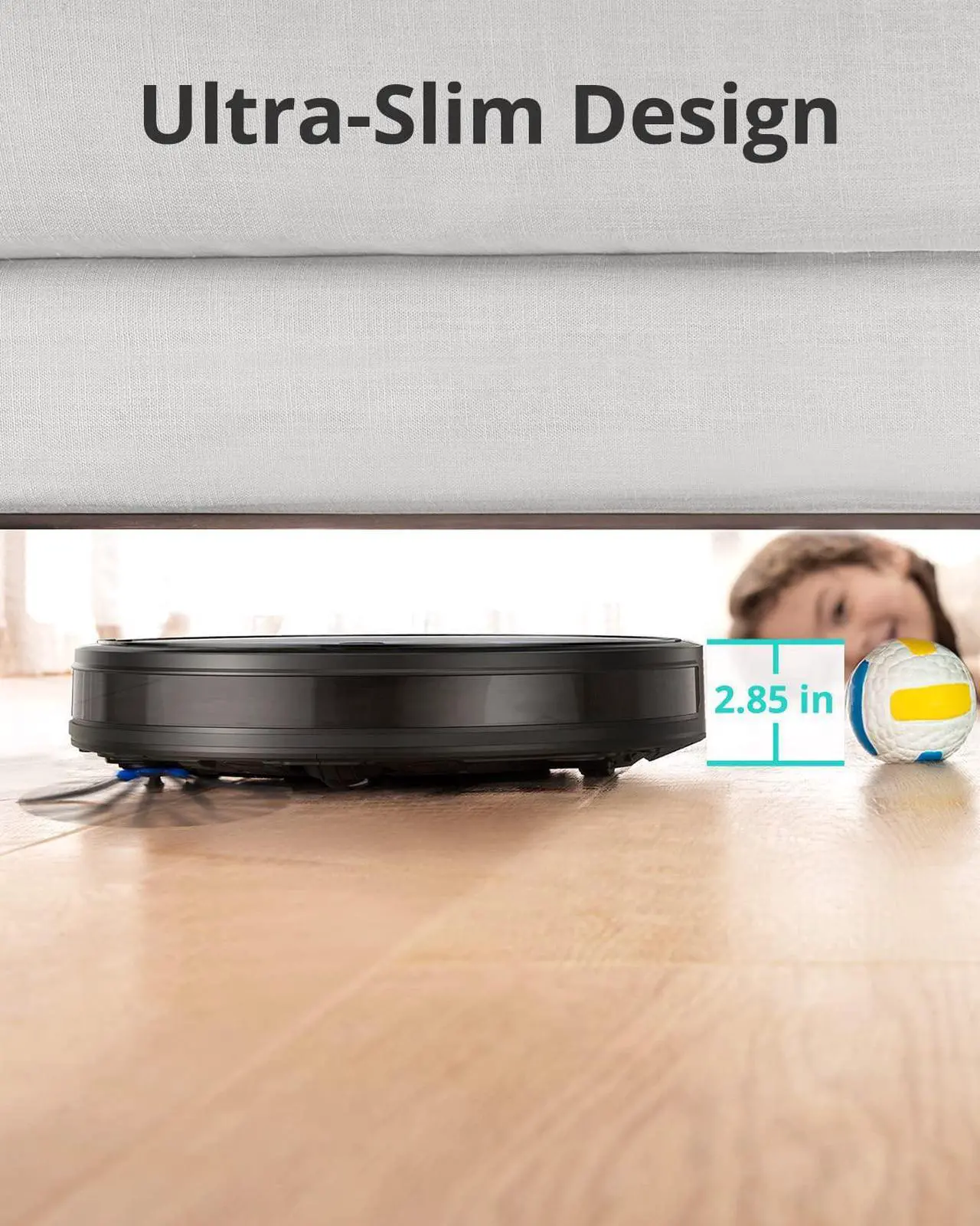 Alt view image 7 of 6 - eufy by Anker, RoboVac G20 Hybrid, Robot Vacuum, Smart Dynamic Navigation, 2500 Pa Strong Suction, 2-in-1 Vacuum and Mop, Ultra-Slim, App, Voice Control, Compatible with Alexa, Ideal for Daily Messes