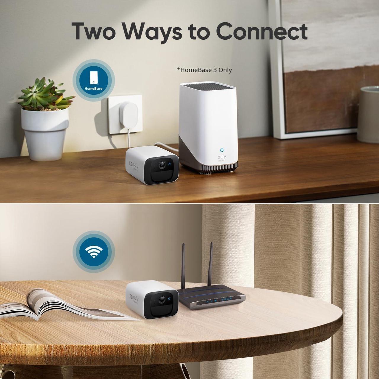 Alt view image 7 of 7 - eufy Security SoloCam C210, Wireless Outdoor Camera, 2K Resolution, No Monthly Fee, Wireless, 2.4 GHz Wi-Fi, HomeBase 3 Compatible