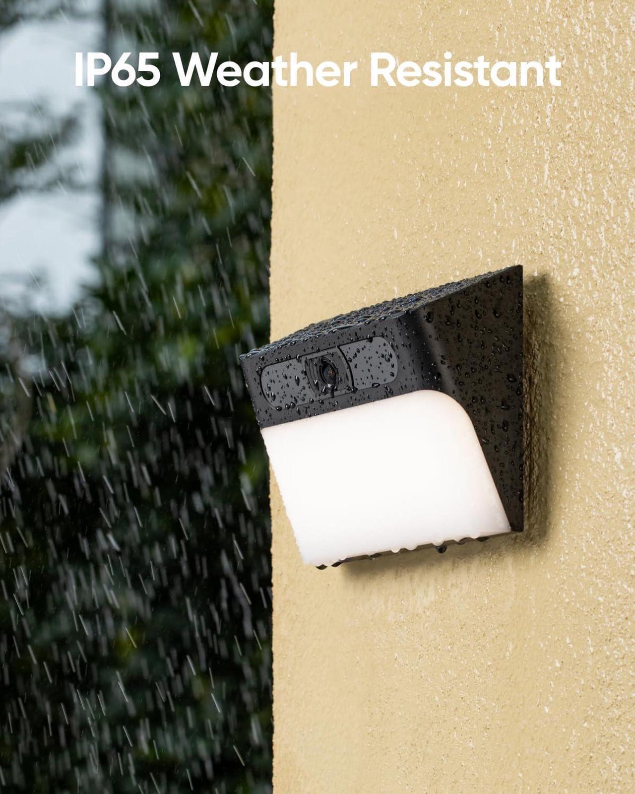 Alt view image 7 of 7 - eufy Security Solar Wall Light Cam S120, Solar Security Camera, Wireless Outdoor Camera, 2K Camera, Forever Power, Motion Activated Light, AI Detection, IP65 Waterproof, Spotlight, No Monthly Fee