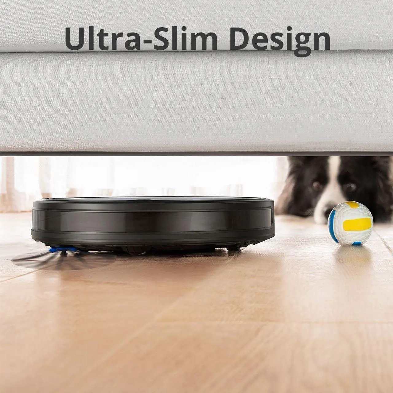 Alt view image 5 of 6 - eufy by Anker, RoboVac G15, Robot Vacuum, Smart Dynamic Navigation, 2500 Pa Super Strong Suction, Ultra-Slim, App, Voice Control, Compatible with Alexa, Carpets and Hard Floors, Ideal for Daily Messes