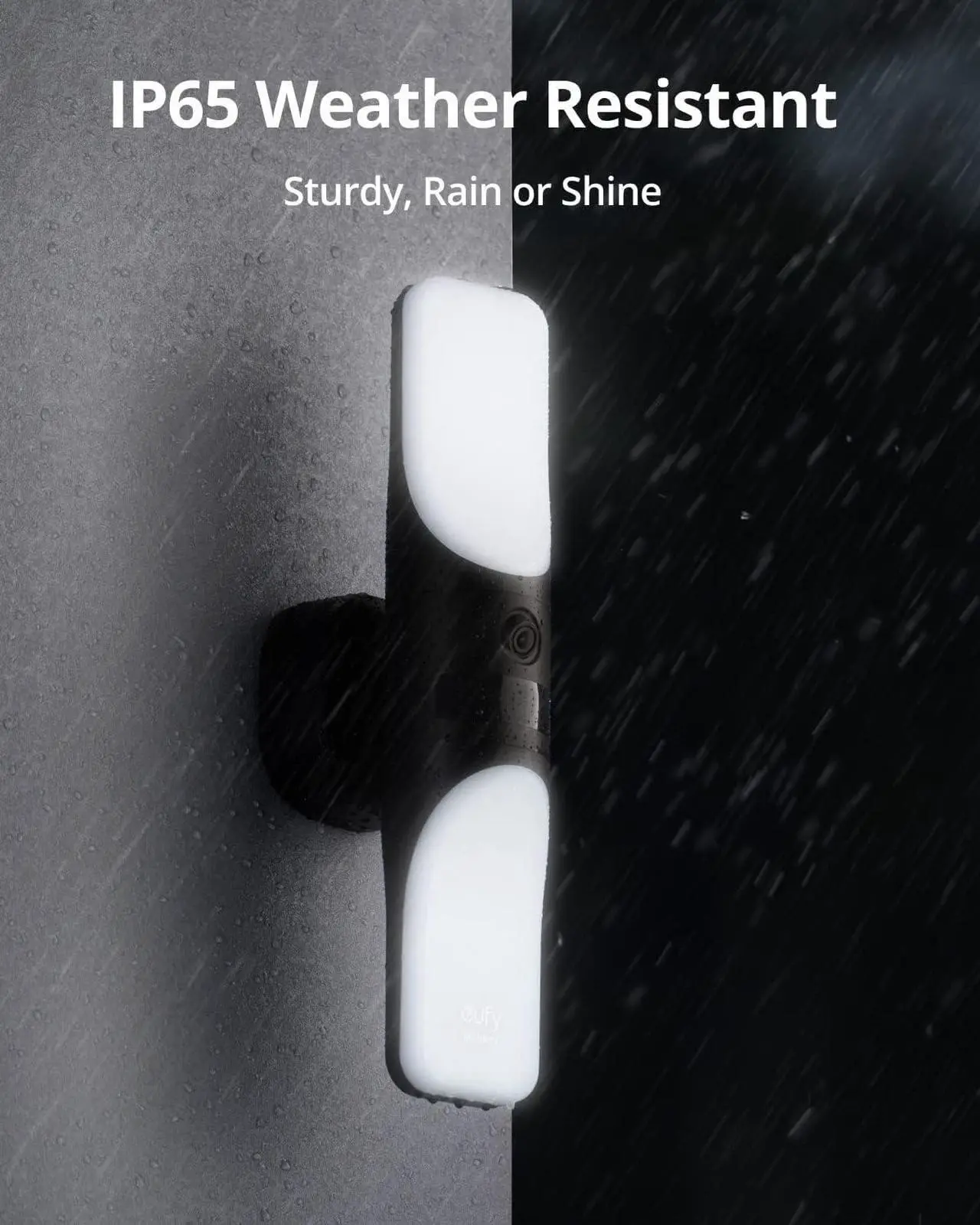Alt view image 7 of 7 - eufy Security S100 Wired Wall Light Cam (2-Pack), Security Camera Outdoor, 2K Camera with 1200 Lumen Light, Color Night Vision, Motion Activated Light, AI Smart Detection, IP65 Waterproof