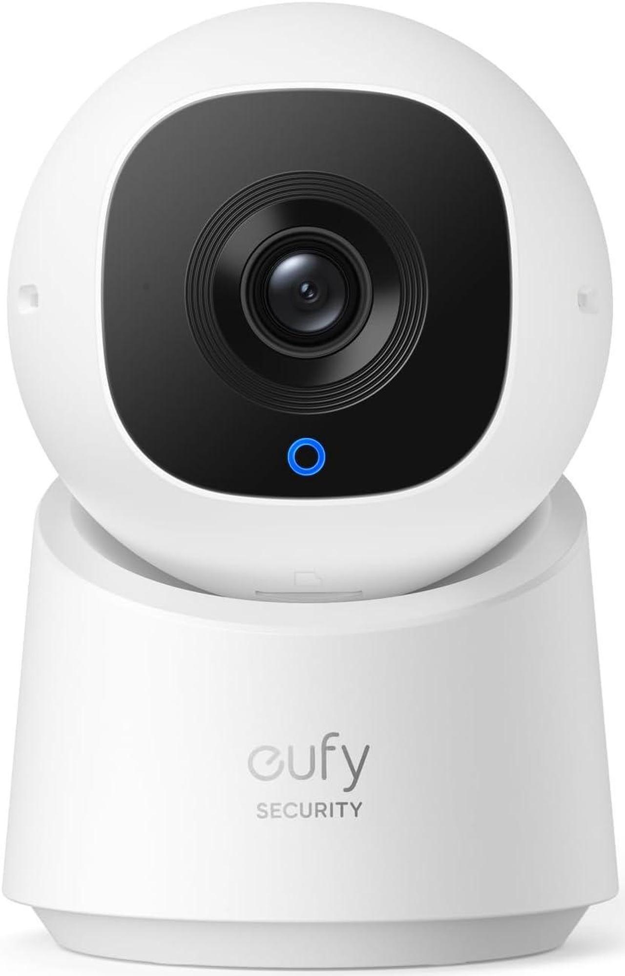 Main image of eufy Security Indoor Cam C220, 2K Resolution Security Camera with 360° PTZ, Plug-in Security Indoor Camera with 2.4G Wi-Fi, Human/Motion AI, Night Vision, AI Tracking, HomeBase S380 Compatible