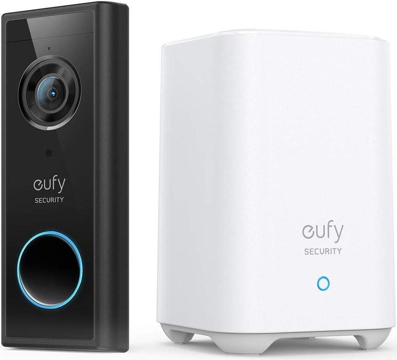 Main image of Eufy Security, Wireless Video Doorbell (Battery-Powered) with 2K HD, No Monthly Fee, On-Device AI for Human Detection, 2-Way Audio, Simple Self-Installation (Renewed)