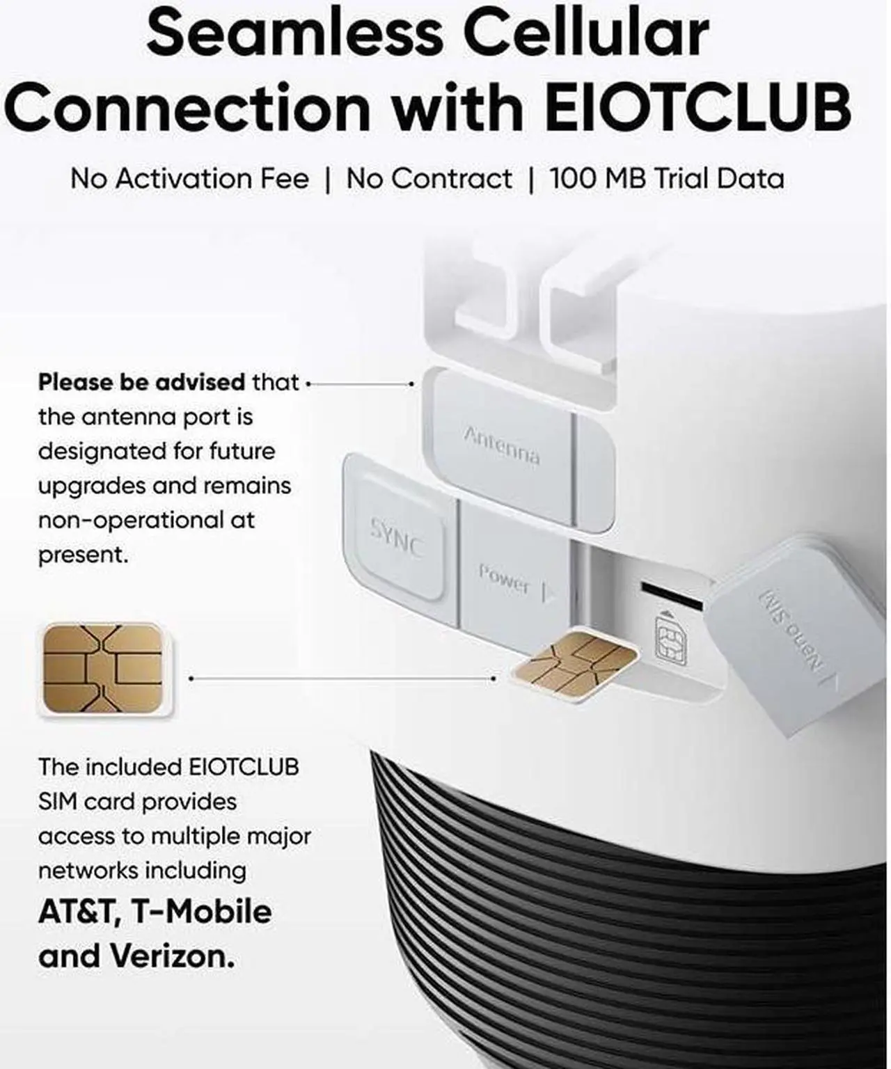 Alt view image 5 of 6 - eufy Security 4G LTE Cam S330, 4K Cellular Wireless Security Camera, Pan and Tilt, 4G and Wi-Fi Duo-mode, AI Human/Vehicle Tracking, with SIM Card and 32GB SD Card, T86P2
