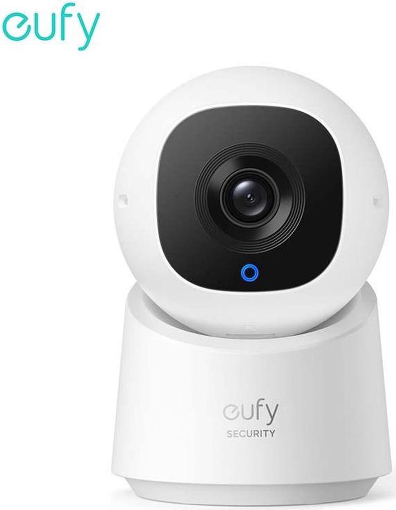 Main image of eufy Security Indoor Cam C210, Home Security Camera, 1080p Resolution 360° PTZ, Plug-in Security Indoor Camera with 2.4G Wi-Fi, Human/Motion AI, Night Vision, AI Tracking, HomeBase 3 Compatible