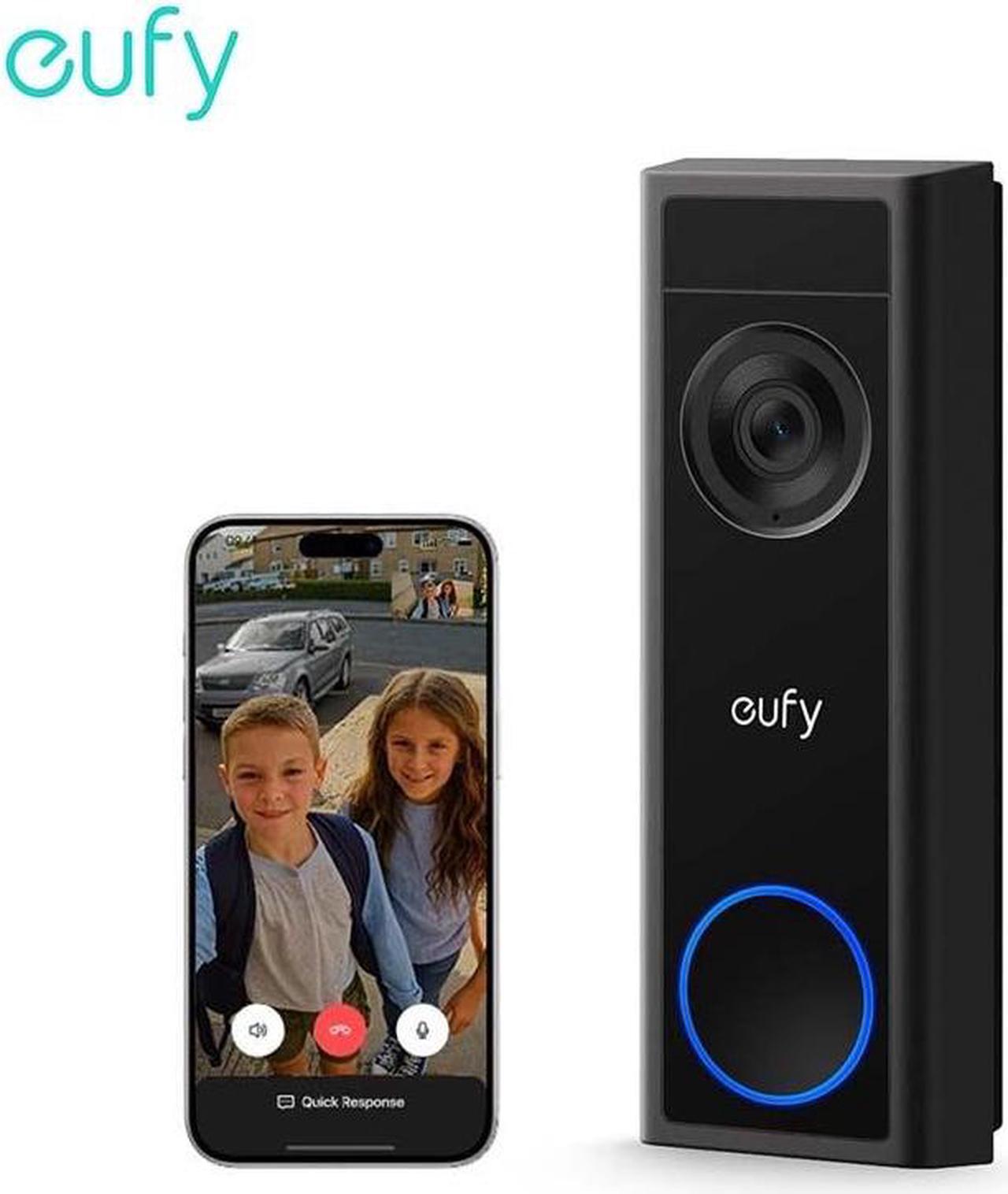Main image of eufy Video Doorbell C31, 2K FHD, Battery or Hardwire Powered, Easy to Install, Quick-Release Battery, Live Video Call, 24/7 Recording, Human & Motion Detection, HomeBase S380 Compatible,No Monthly Fee